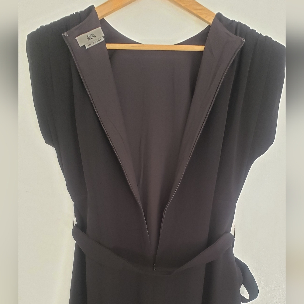 Midi Love Bonito Black Dress Size 8 - Picture 5 of 12